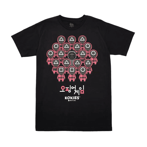 Front Tee Black