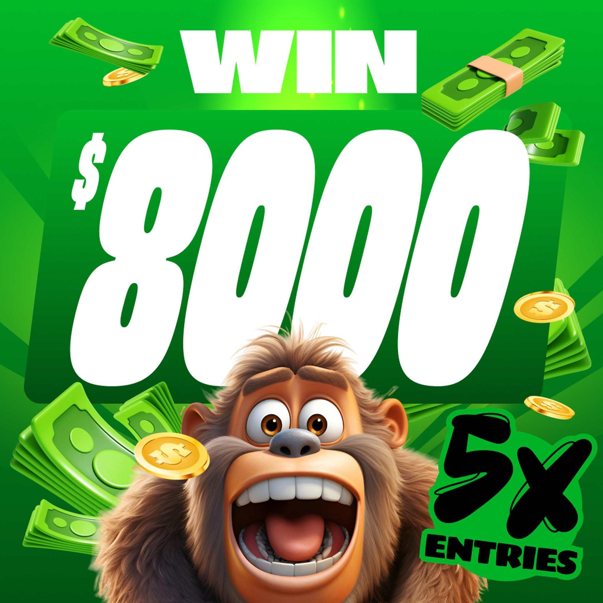 Win $8000 Cash #7
