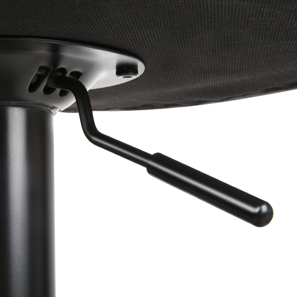 Artiss Bar Stools Kitchen Leather Barstools Swivel Gas Lift Counter Chairs x2