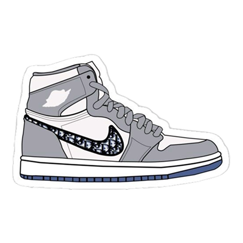 Jordan Sneaker Sticker