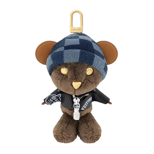 LV Louis Bear Bag Charm
