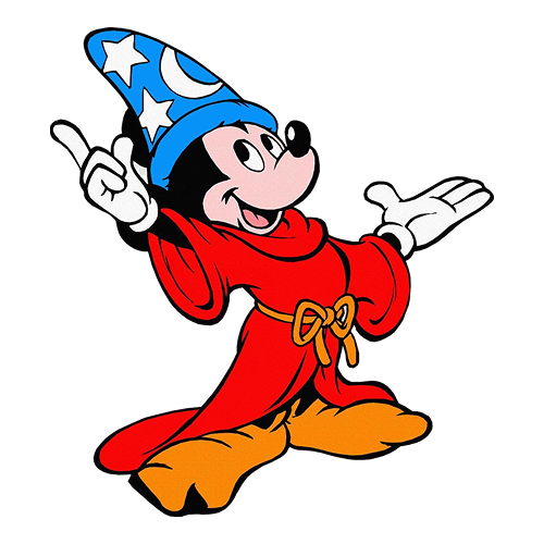 Mickey Sorcerer Sticker
