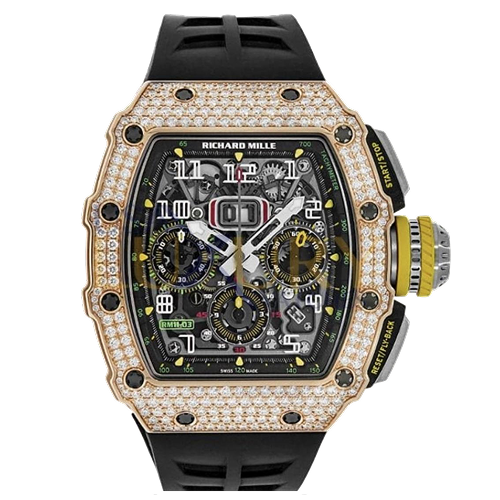 RM 11-03 Flyback Chronograph Diamond Set