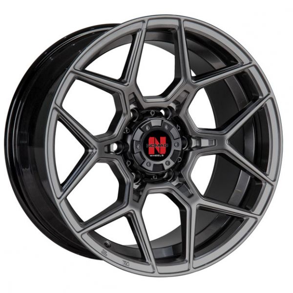 Nomad Sabbath 18X9 6X139.7 Hyper Black