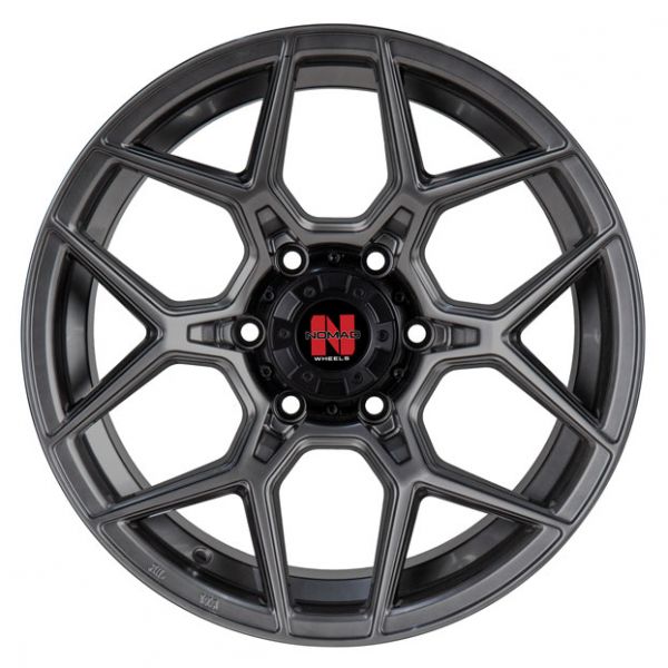 Nomad Sabbath 18X9 6X139.7 Hyper Black