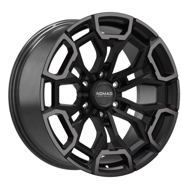 Nomad N1602 18x8.5 6x139.7 Satin Black Dark Tint