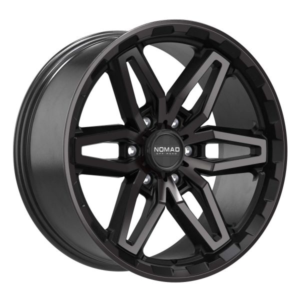 Nomad N2302 18x8.5 6x139.7 Satin Black Dark Tint