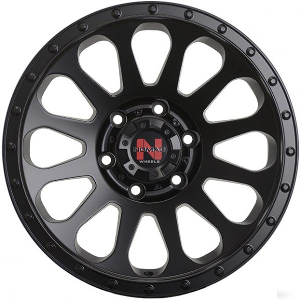 Nomad Victim 17X9 6X114.3 Matte Black