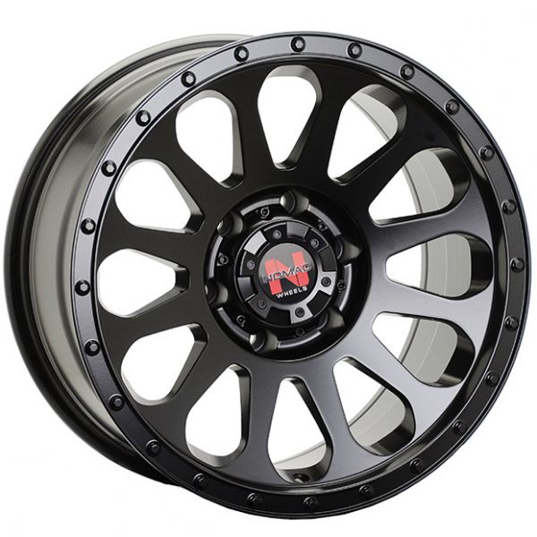 Nomad Victim 17X9 6X114.3 Matte Black